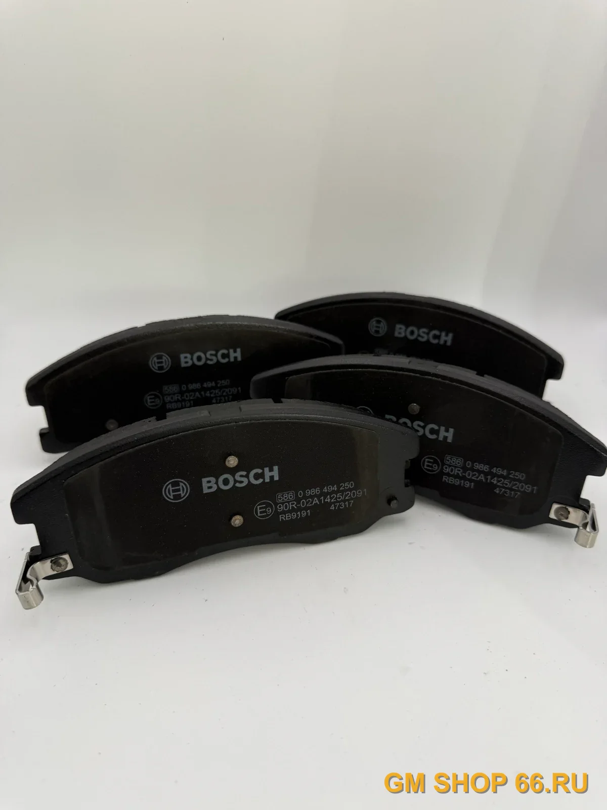 Колодки тормозные передние Bosch 0986494250 для Opel Antara/Chevrolet Captiva — фото 1 из 2