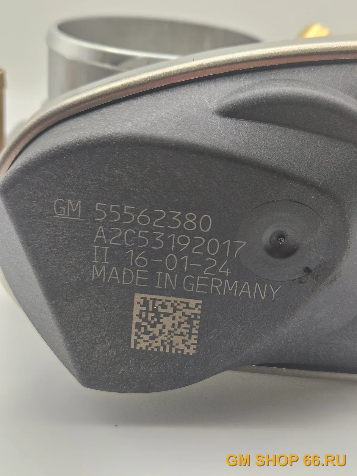 Заслонка дроссельная GM 55562380, Воздушная система, General Motors для Opel Astra H Chevrolet Cruze/Orlando — фото 3 из 4