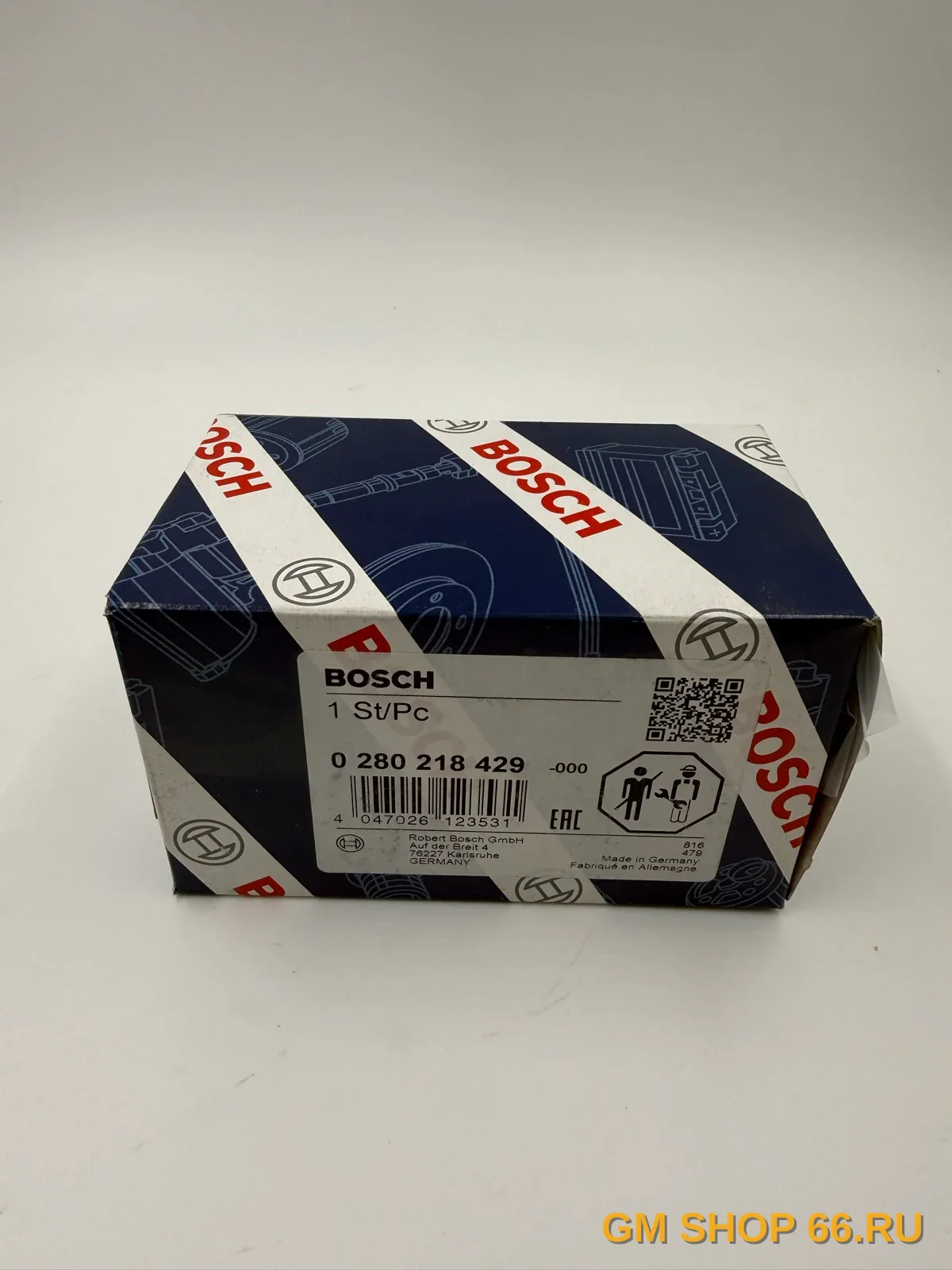 Датчик массового расхода воздуха Bosch 0280218429, Воздушная система для Opel Astra J/Meriva B — фото 1 из 3