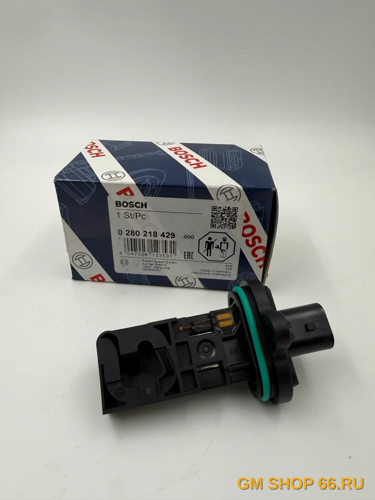 Датчик массового расхода воздуха Bosch 0280218429, Воздушная система для Opel Astra J/Meriva B — фото 2 из 3