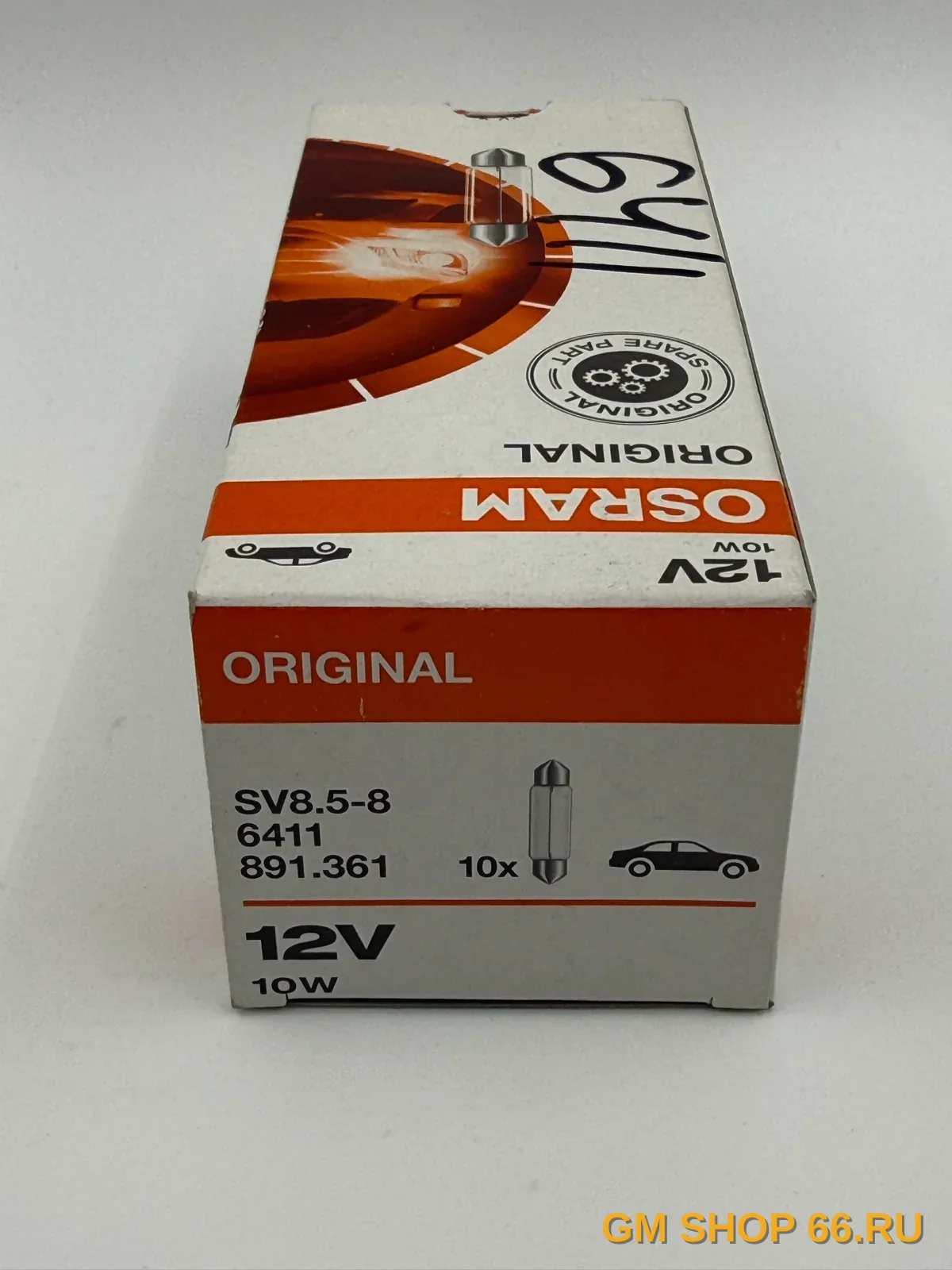 Лампа софитная Osram 6411 для Opel Astra H/J — фото 2 из 3