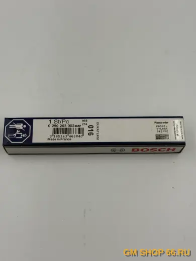 Свеча накаливания Bosch Z13DTH, арт. 0250203002 для Opel Astra H — фото 1 из 2