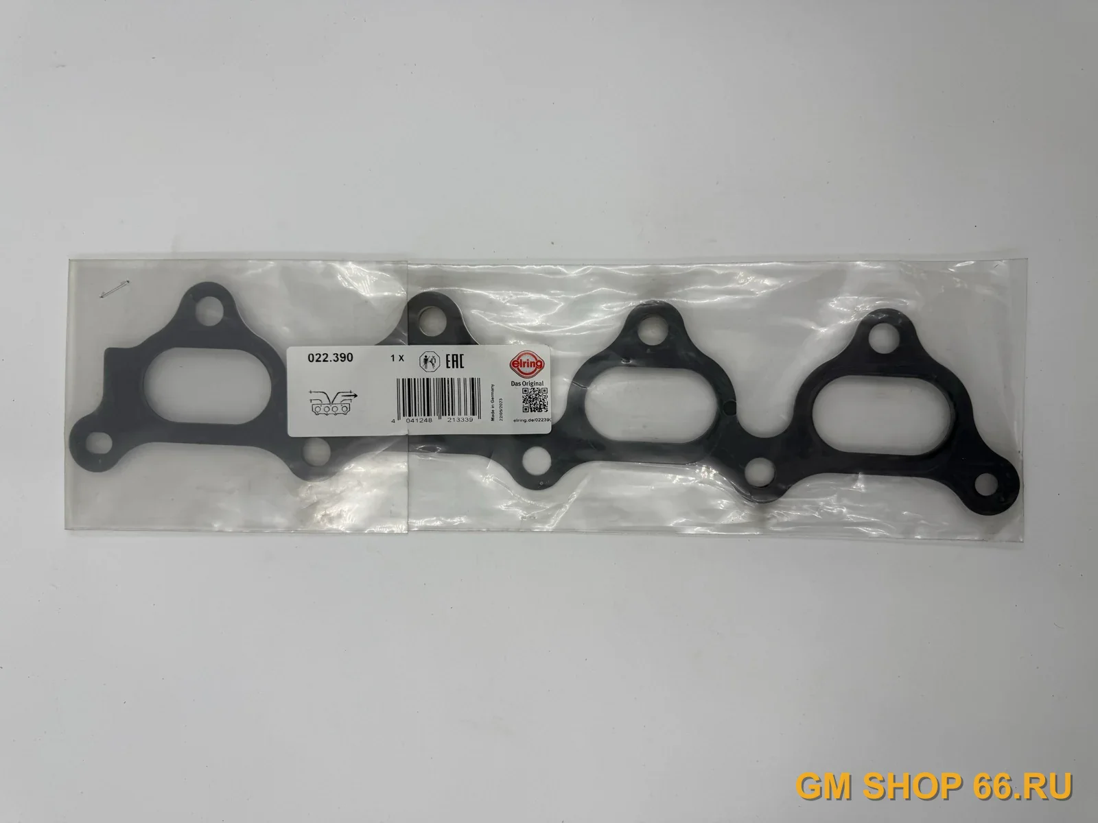 Прокладка коллектора выпускного Elring 022390, Уплотнения коллекторов для Opel Astra J
