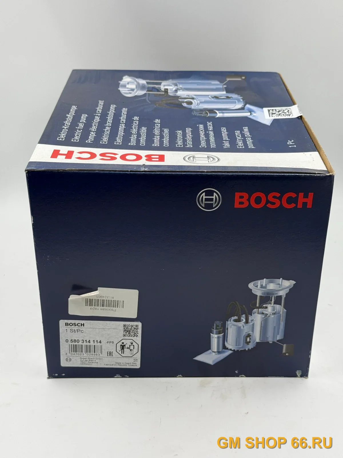 Насос топливный Bosch 0580314114, Насосы и комплектующие для Opel Zafira B — фото 4 из 4