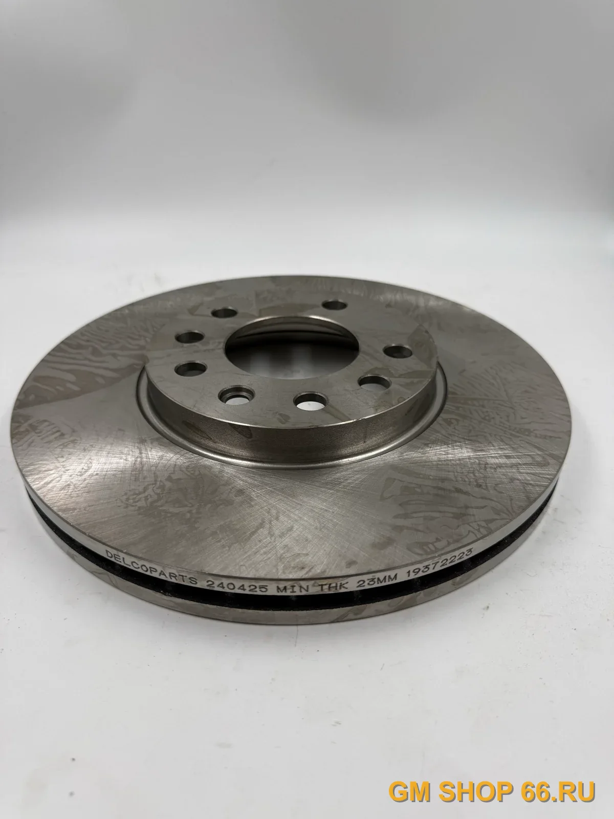 Диск тормозной передний Delcoparts Opel Astra H/Zafira B, арт. 19372223 — фото 1 из 4