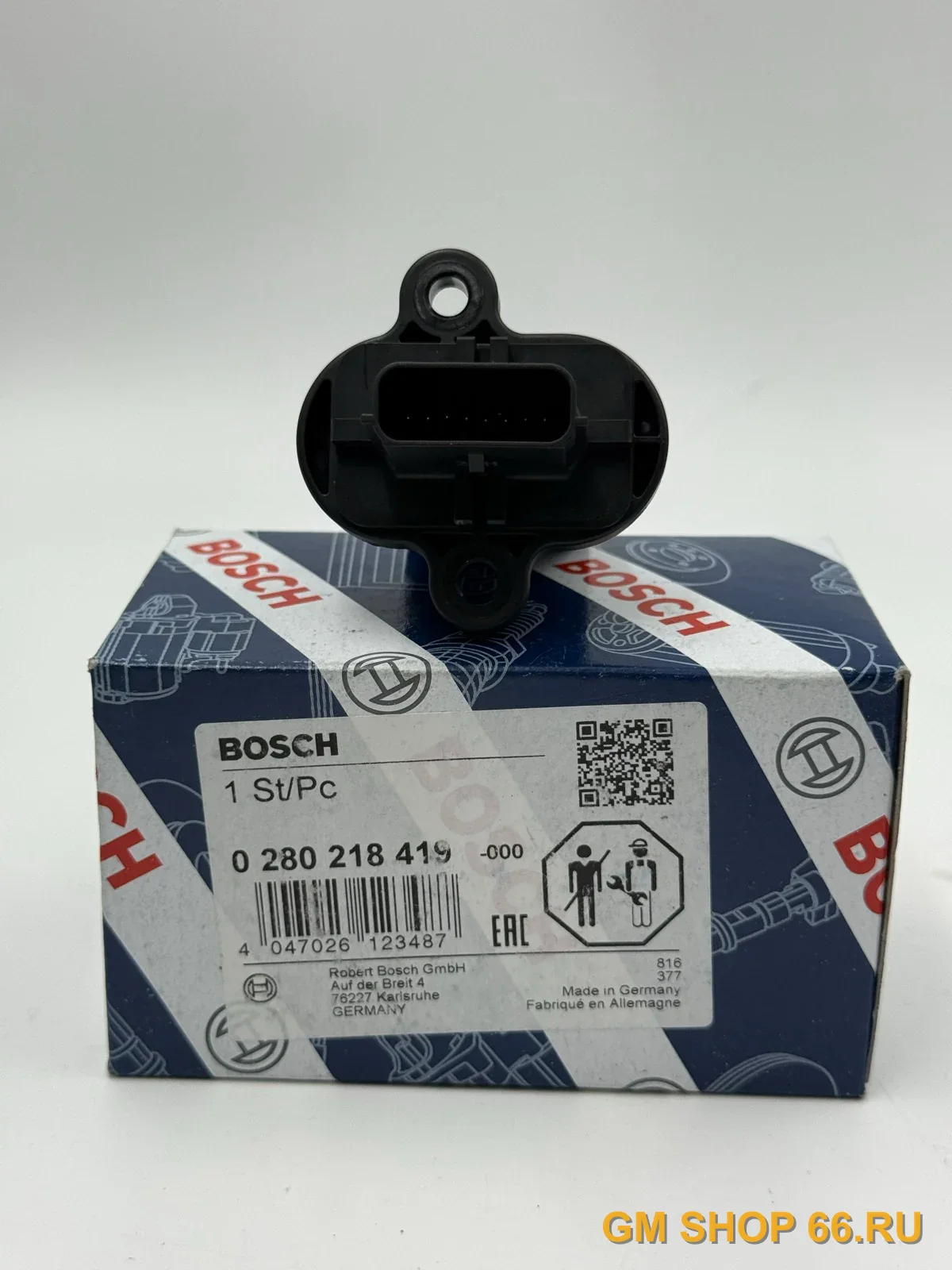 Датчик массового расхода воздуха Bosch 0280218419 — фото 2 из 3