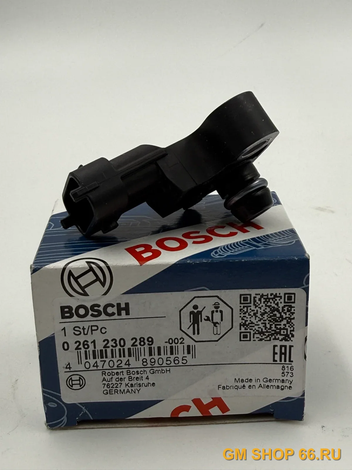 Датчик абсолютного давления Bosch 0261230289 для Opel Astra J — фото 1 из 3