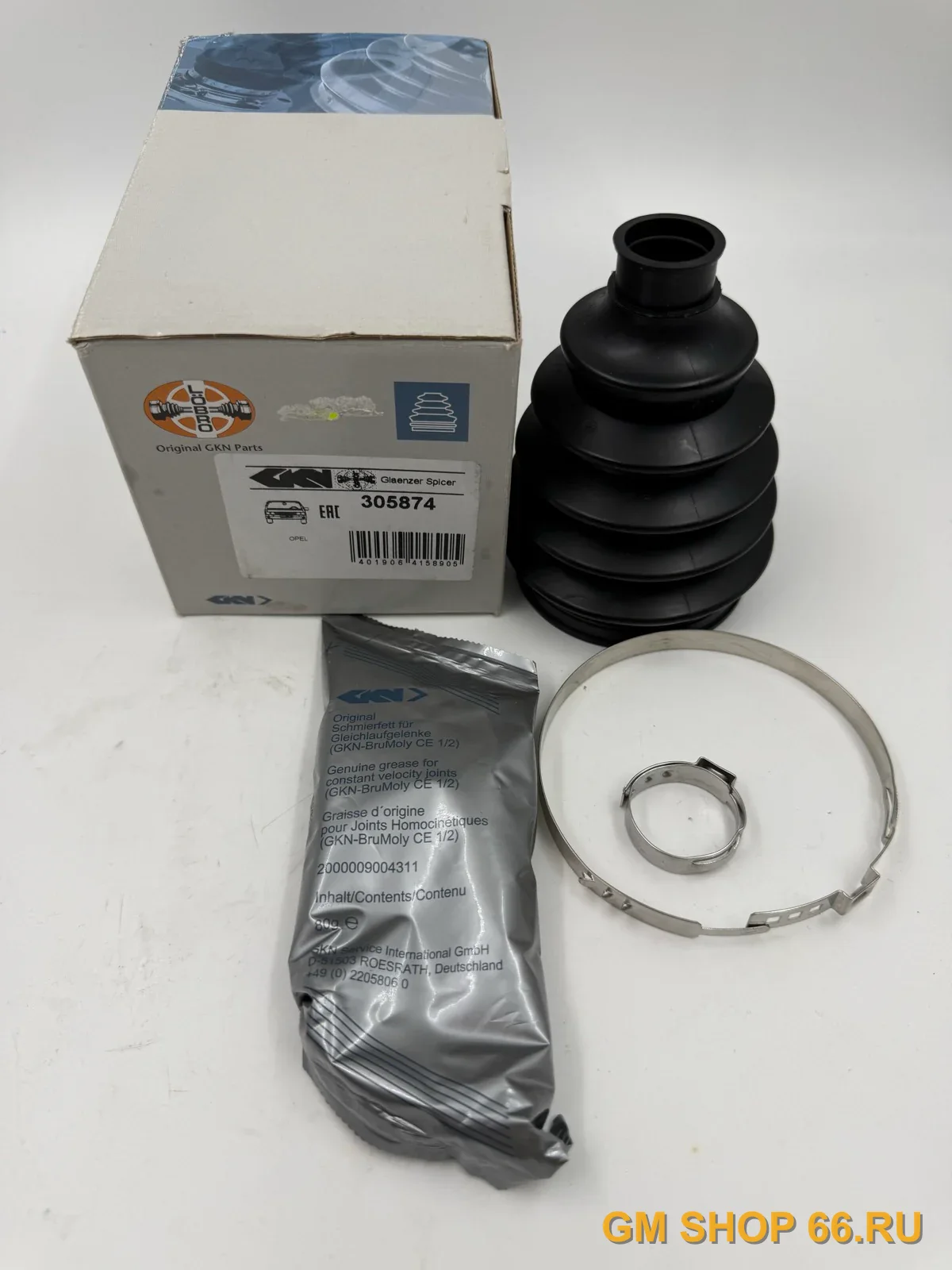 Пыльник ШРУСа наружный GKN/Spidan/Loebro 305874, Трансмиссия для Opel Corsa D — фото 2 из 2