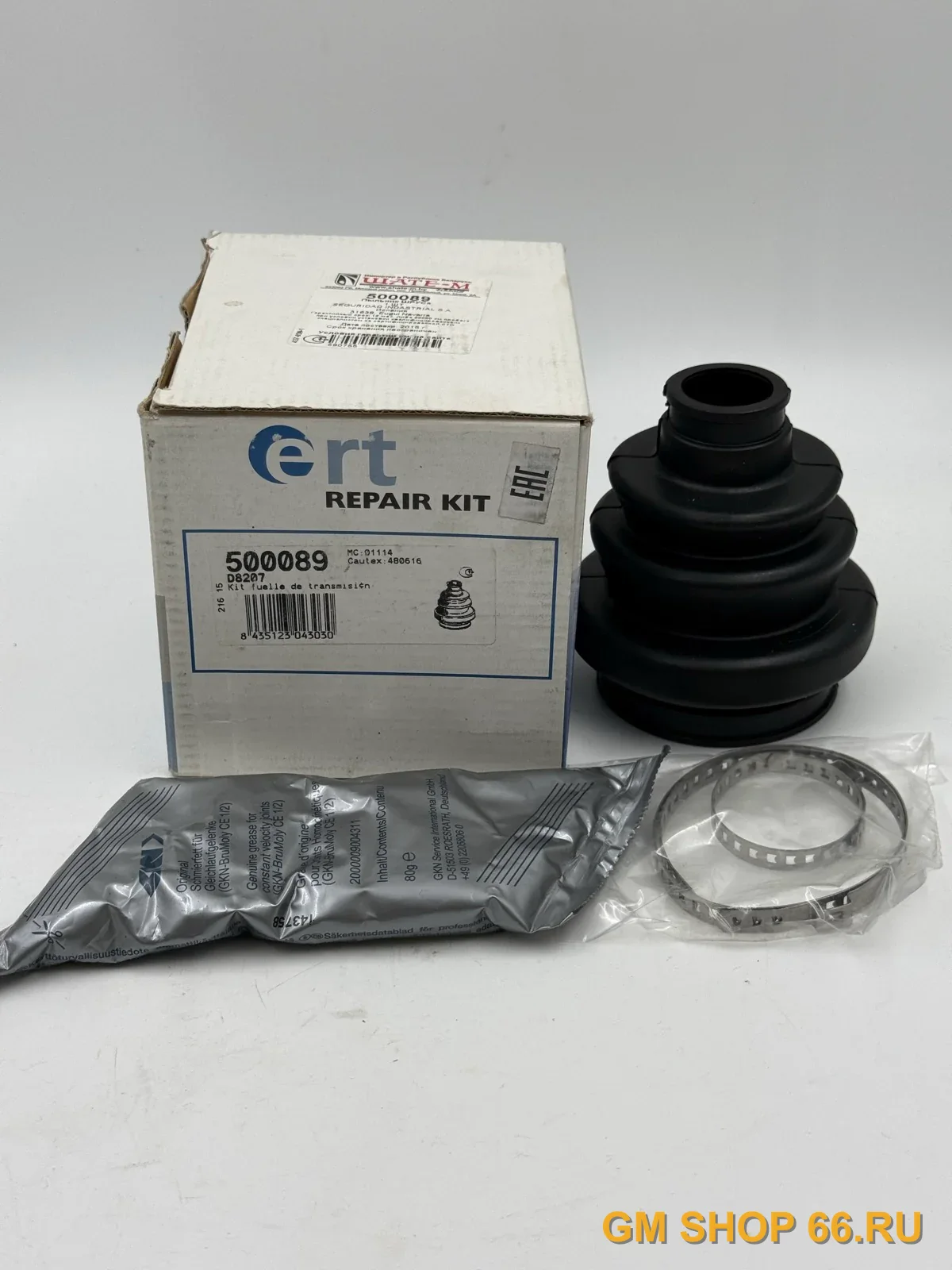 Пыльник гранаты ERT Opel Corsa D, Пыльники ШРУСов, арт. 500089 для Opel Astra G/Corsa D/Zafira A/Omega B