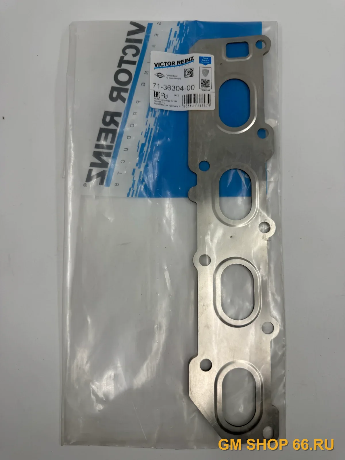 Прокладка выпускного коллектора VICTOR REINZ Opel Z12XEP/Z14XEP, арт. 713630400