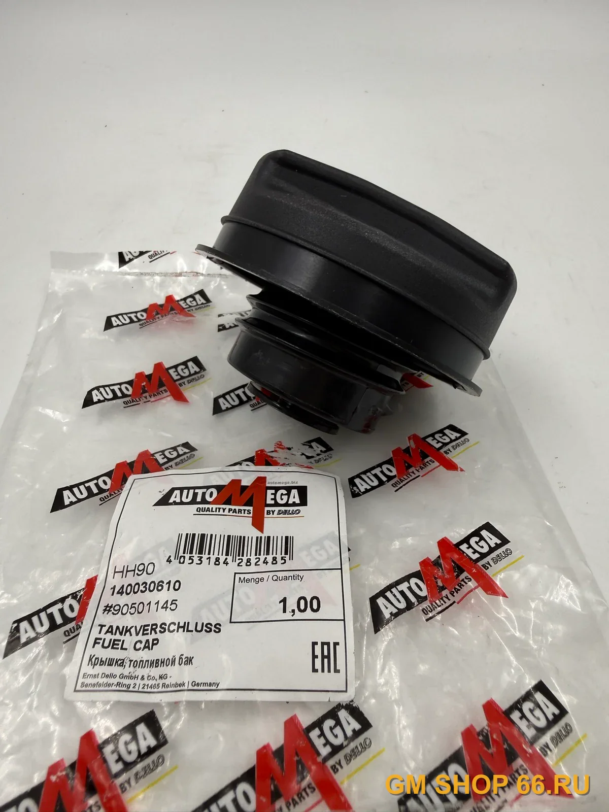 Крышка топливного бака Dello 140030610 для Opel Astra G/Astra H/Meriva/Vectra B/Omega B — фото 3 из 3