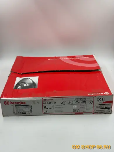Диск тормозной передний Brembo 09A97111, Тормозные диски для Opel Insignia A; Chevrolet Malibu — фото 2 из 3