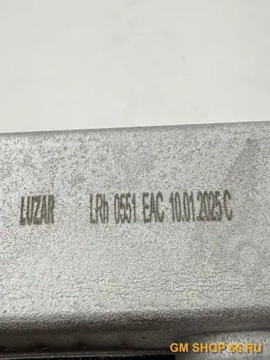 Радиатор отопителя Luzar LRH0551, Отопитель салона для Chevrolet Cruze — фото 3 из 3