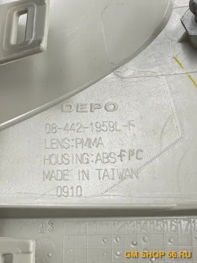 Фонарь задний левый Depo 4421959LLDUE, Задние фонари и подсветка номера для Opel Astra H — фото 4 из 4