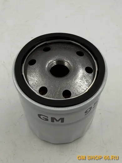 Фильтр масляный GM 95509857, Масляные фильтры, General Motors для Opel Astra G/Astra H/Astra J/Corsa C/Meriva/Vectra C; Chevrolet Cruze/Captiva/Lacetti/Aveo T250/Aveo T255/Aveo T30 — фото 2 из 2