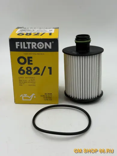 Фильтр масляный Filtron OE6821, Масляные фильтры для Opel Astra J/Astra J GTC/Corsa D/Insignia A/Meriva B/Zafira C; Chevrolet Malibu/Aveo T300 — фото 1 из 2