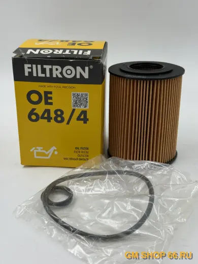 Фильтр масляный Filtron OE6484, Масляные фильтры для Opel Astra G/Astra H/Corsa C — фото 1 из 2