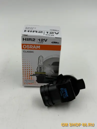 Лампа ближнего света Osram 9012, Лампы для Opel Astra J GTC — фото 2 из 2