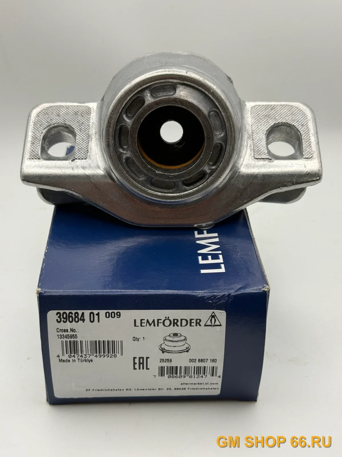 Опора заднего амортизатора Lemforder 3968401, Опоры амортизаторов для Opel Astra J/Zafira C — фото 1 из 3