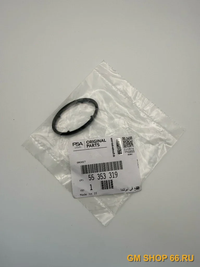 Прокладка корпуса масляного фильтра GM 55353319, Фильтр масляный, General Motors для Opel 1.6 / 1.8 Ecotec (LET, LER, XEP и др.)
