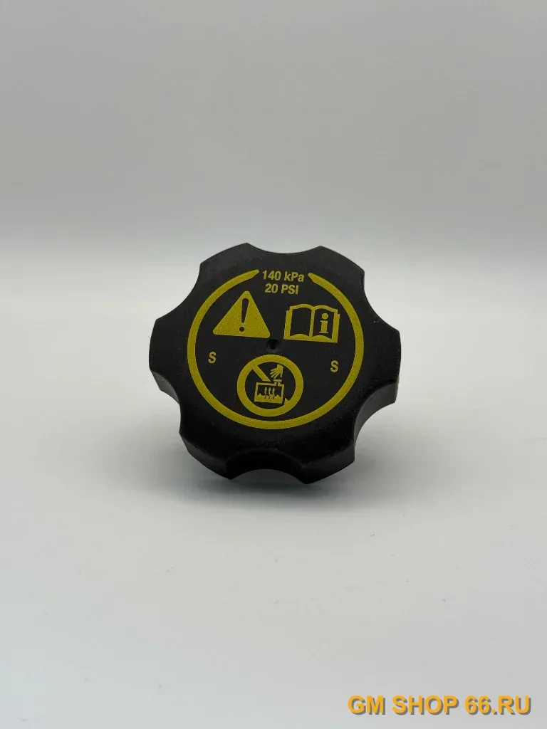 Крышка расширительного бачка GM YR00269780, General Motors для Chevrolet Cruze, Opel Astra J, Insignia и др. — фото 1 из 2