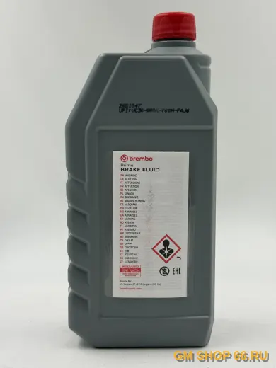 Жидкость тормозная DOT4 1л Brembo L04010, Тормозные жидкости — фото 3 из 3