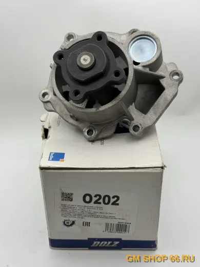 Помпа водяная Dolz O202, Помпы и уплотнения для Opel Astra J/Astra J GTC/Zafira C — фото 1 из 4