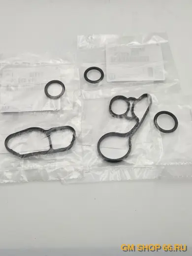 Комплект прокладок маслоохладителя для двигателя GM 55565385KIT, General Motors для Opel Astra J/Astra J GTC/Meriva B/Zafira C — фото 2 из 2