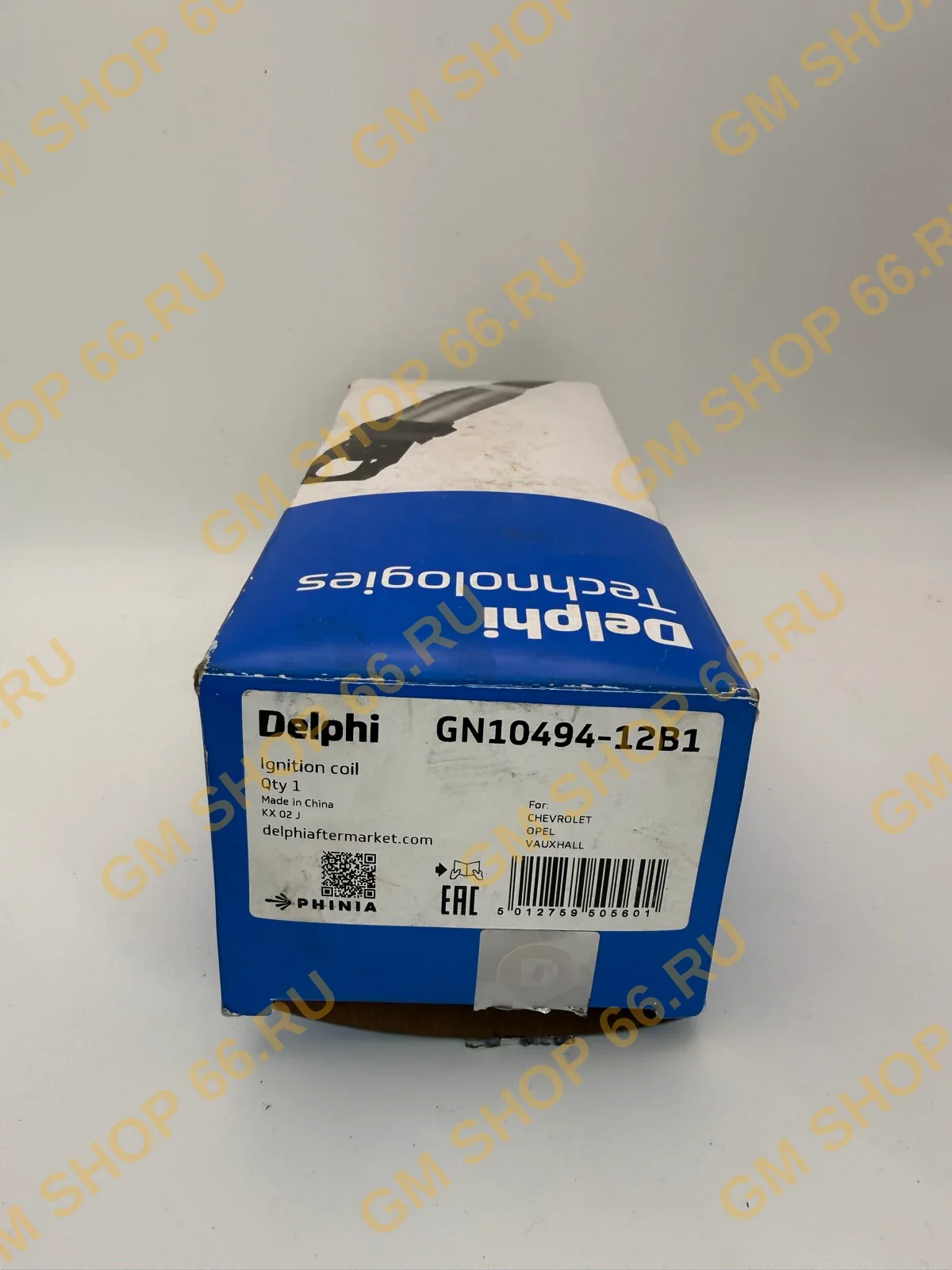 Катушка зажигания Delphi GN10494-12B1, арт. GN1049412B1 для Opel Antara/Chevrolet Captiva — фото 1 из 3