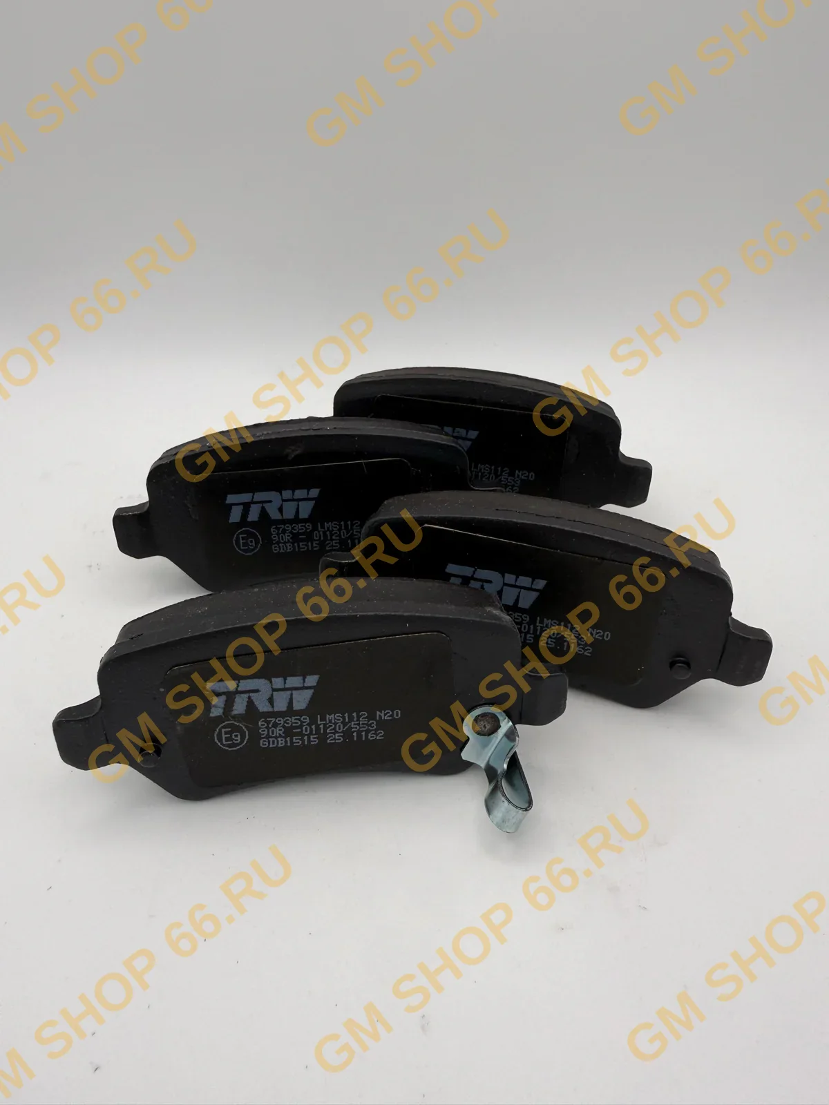 Колодки тормозные задние TRW GDB1515 для Opel Astra G/Astra H/Meriva/Zafira A/Zafira B — фото 1 из 2