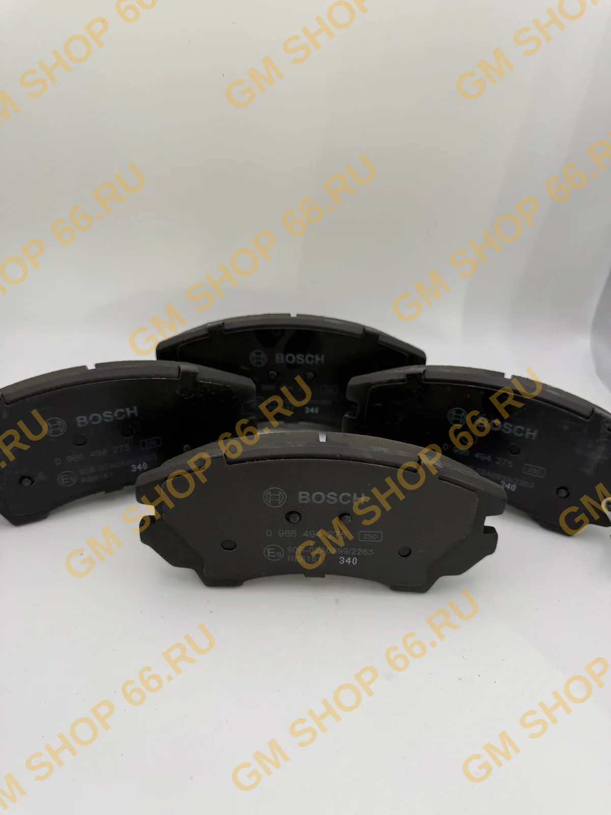 Колодки тормозные передние Bosch 0986494275 для Opel Astra J/Insignia A — фото 1 из 2