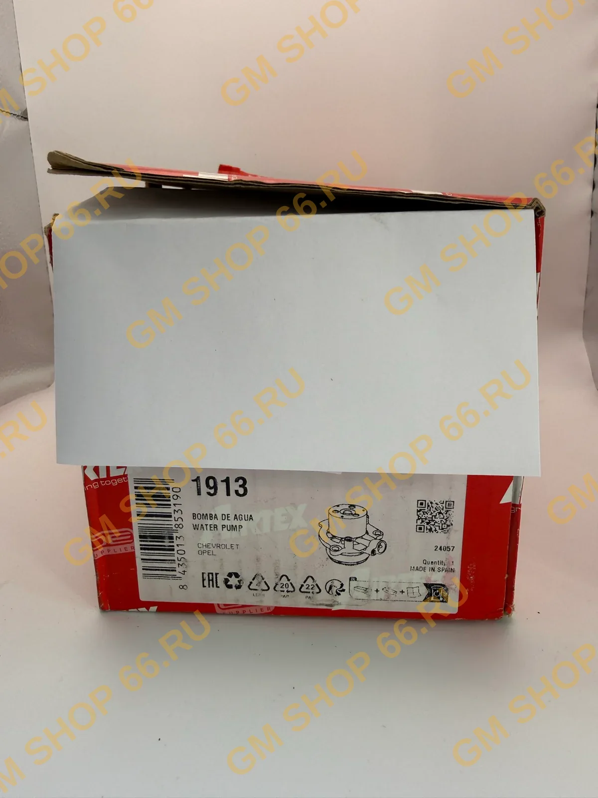 Помпа водяная Airtex 1913, Помпы для Opel Astra J/Astra J GTC/Mokka/Meriva B/Zafira C — фото 1 из 3