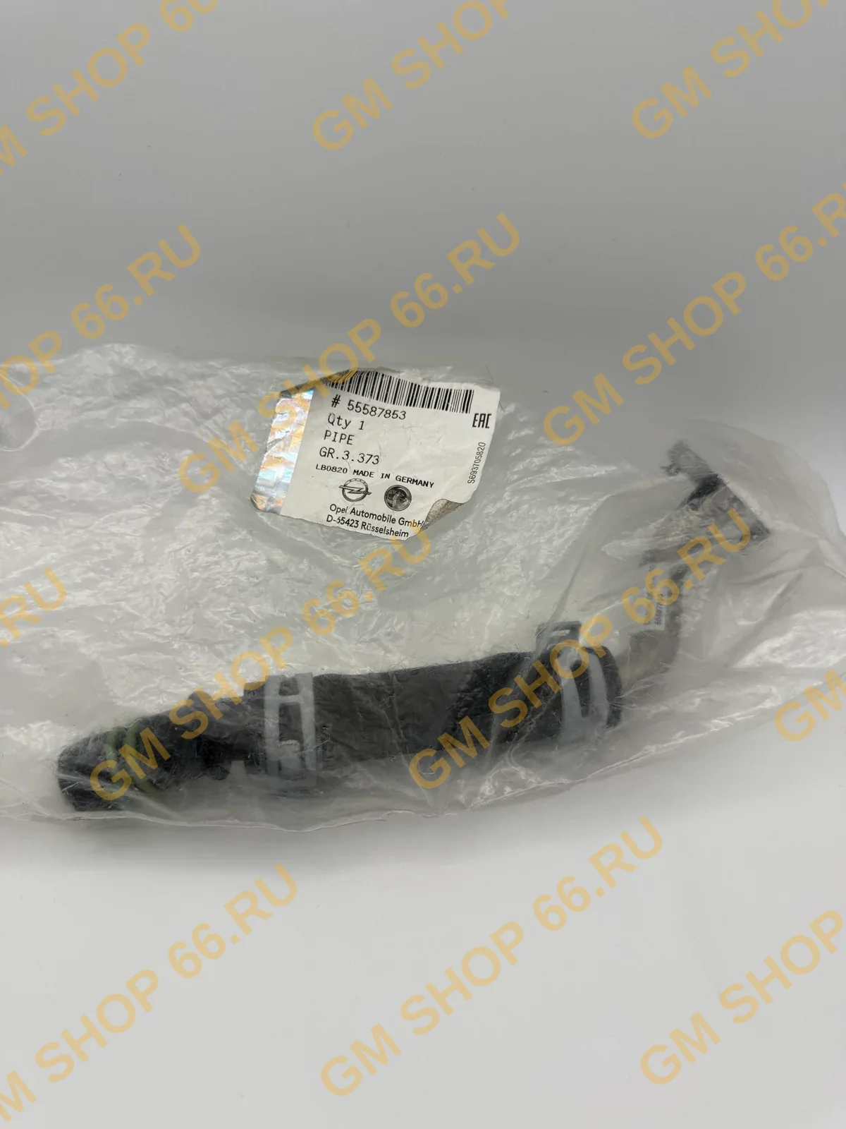 Трубка слива масла с турбины GM 55587853, General Motors для Opel Astra J — фото 1 из 2