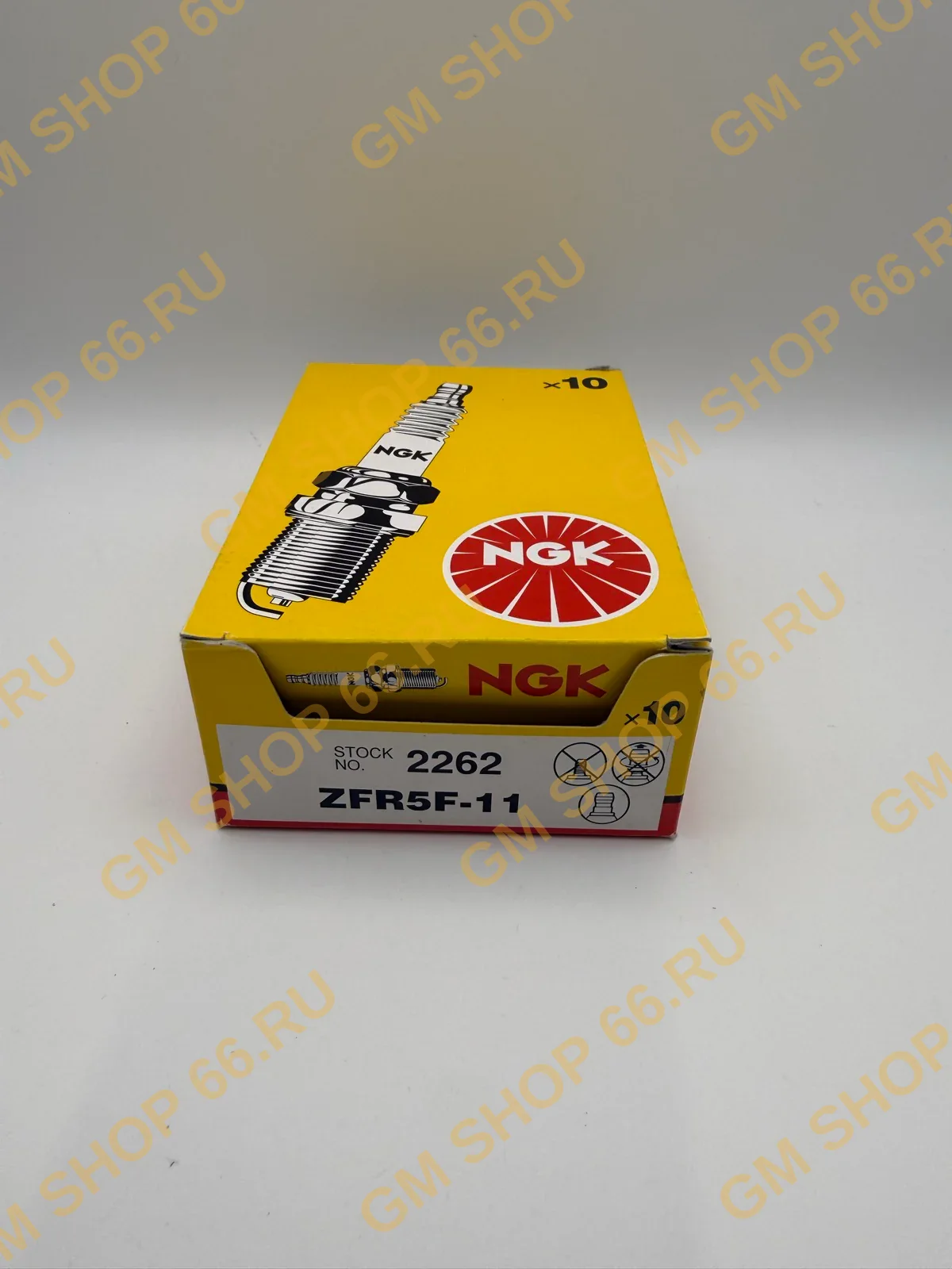 Свеча зажигания ZFR5F-11 NGK, арт. ZFR5F11 для Opel Astra J — фото 1 из 4