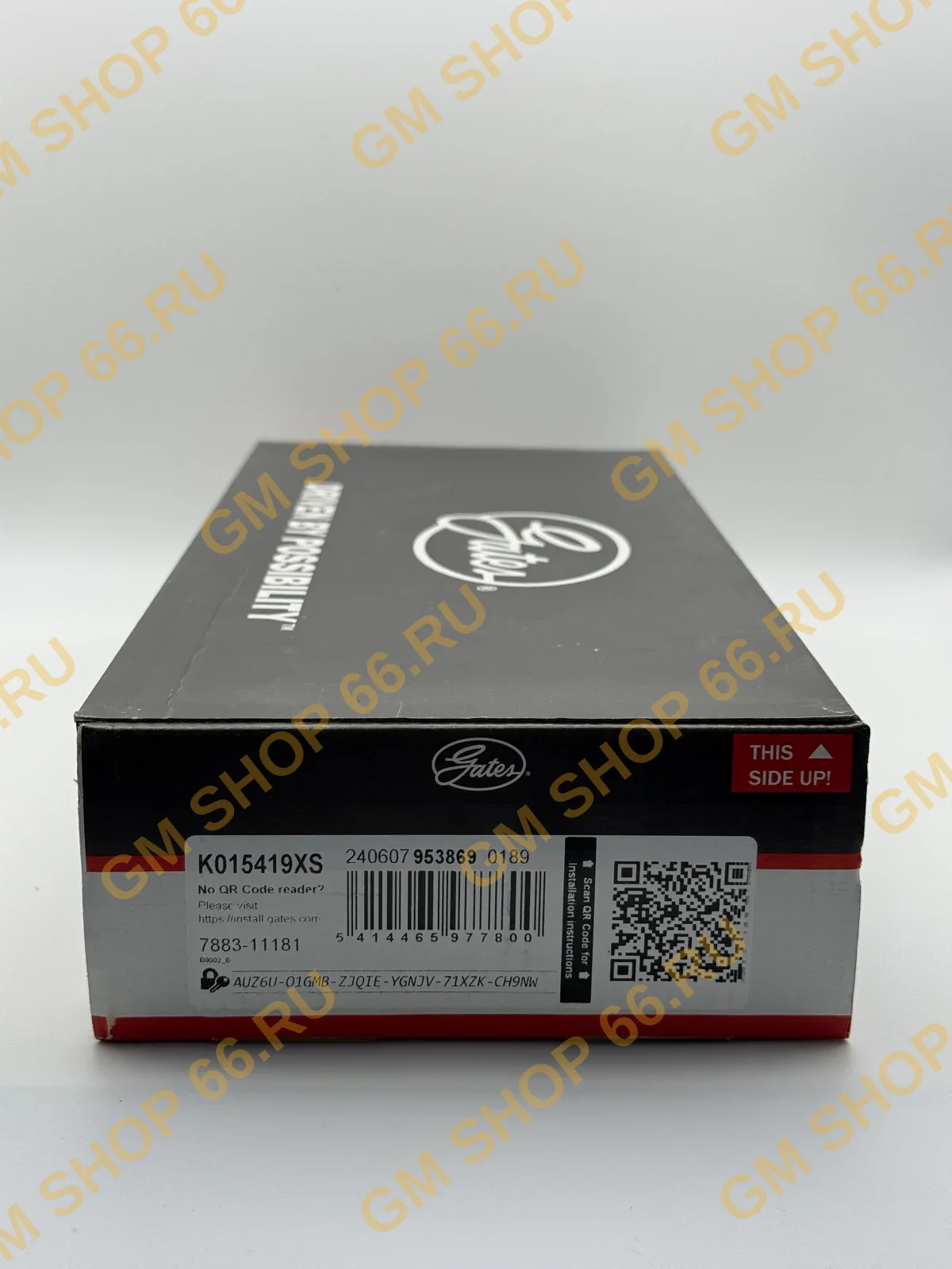 Комплект ремня ГРМ Gates K015419XS, Ремни для Chevrolet Cruze/Lacetti/Aveo T250 — фото 1 из 2