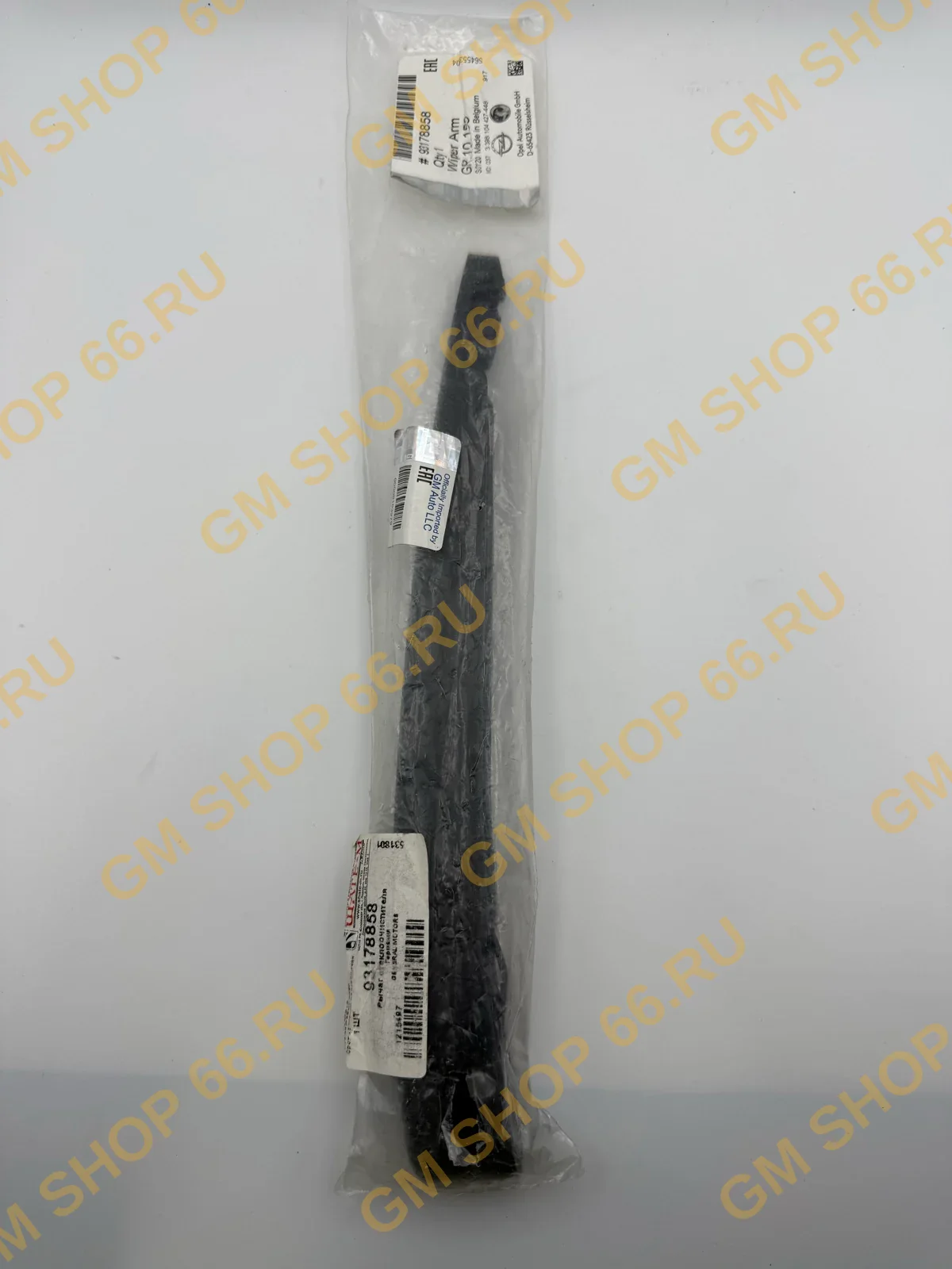 Поводок стеклоочистителя задний GM 93178858, General Motors для Opel Astra H — фото 1 из 3