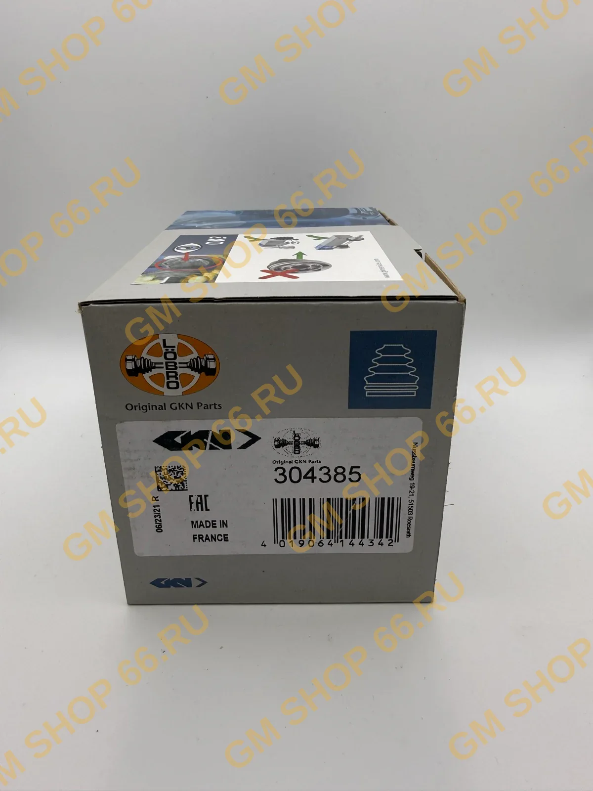 Пыльник наружного ШРУСа GKN/Spidan/Loebro 304385 для Opel Astra H — фото 1 из 2