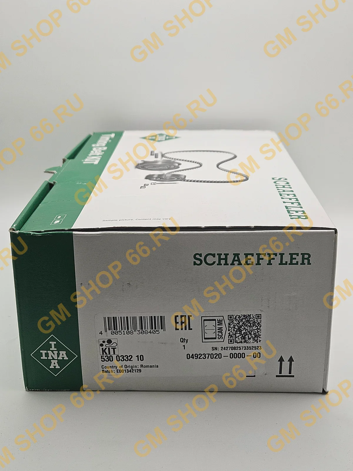 Комплект ремня ГРМ INA 530033210, Ремни для Chevrolet Cruze/Lacetti/Aveo T250 — фото 1 из 3