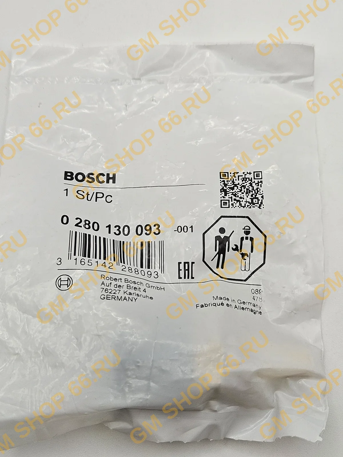 Датчик температуры охлаждающей жидкости Bosch 0280130093, Датчики двигателя для Opel Astra H — фото 1 из 2
