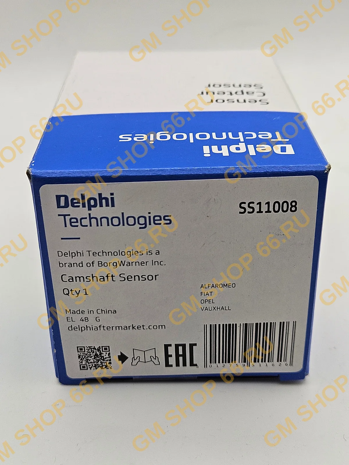 Датчик оборотов распредвала Delphi SS11008, Датчики двигателя для Opel Astra H — фото 1 из 3