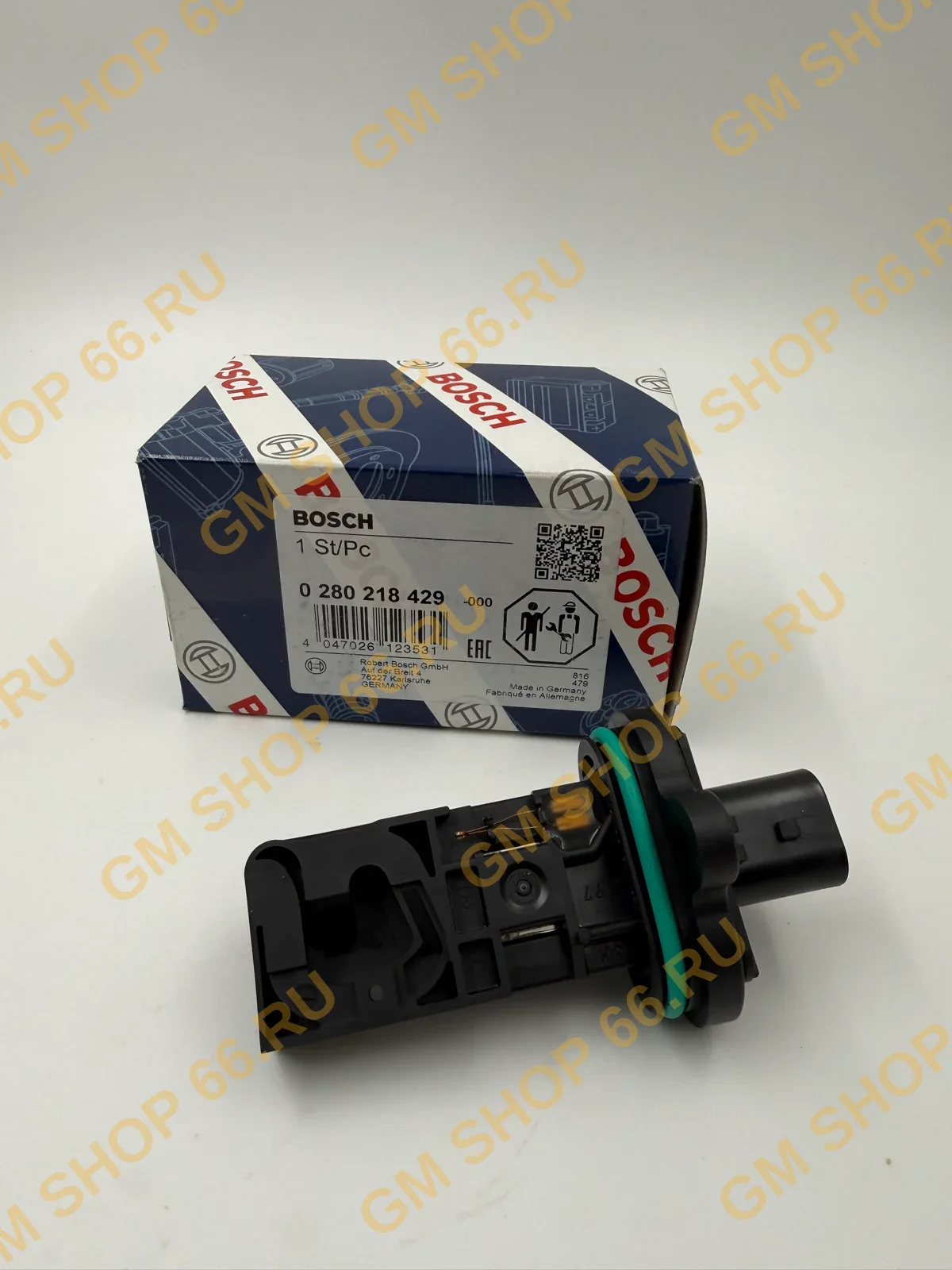 Датчик массового расхода воздуха Bosch 0280218429, Воздушная система для Opel Astra J/Meriva B — фото 1 из 3