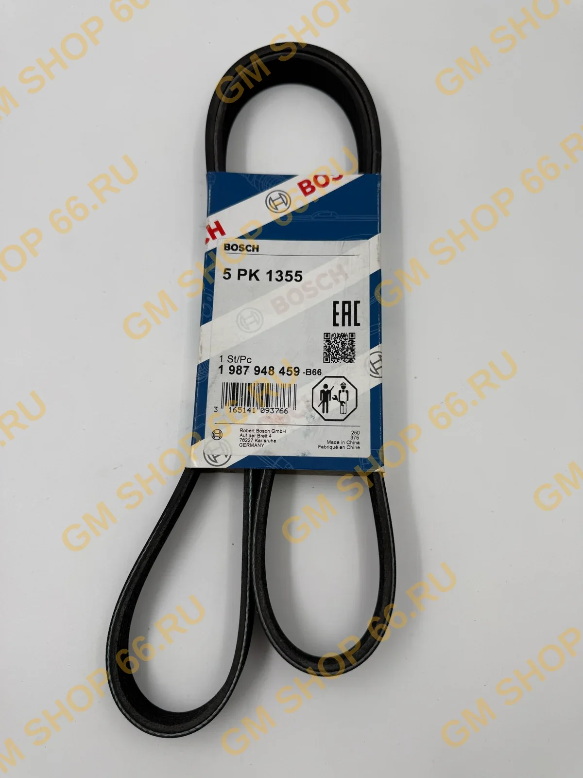 Ремень поликлиновый Bosch 1987948459, Ремни для Opel Astra H/Corsa D