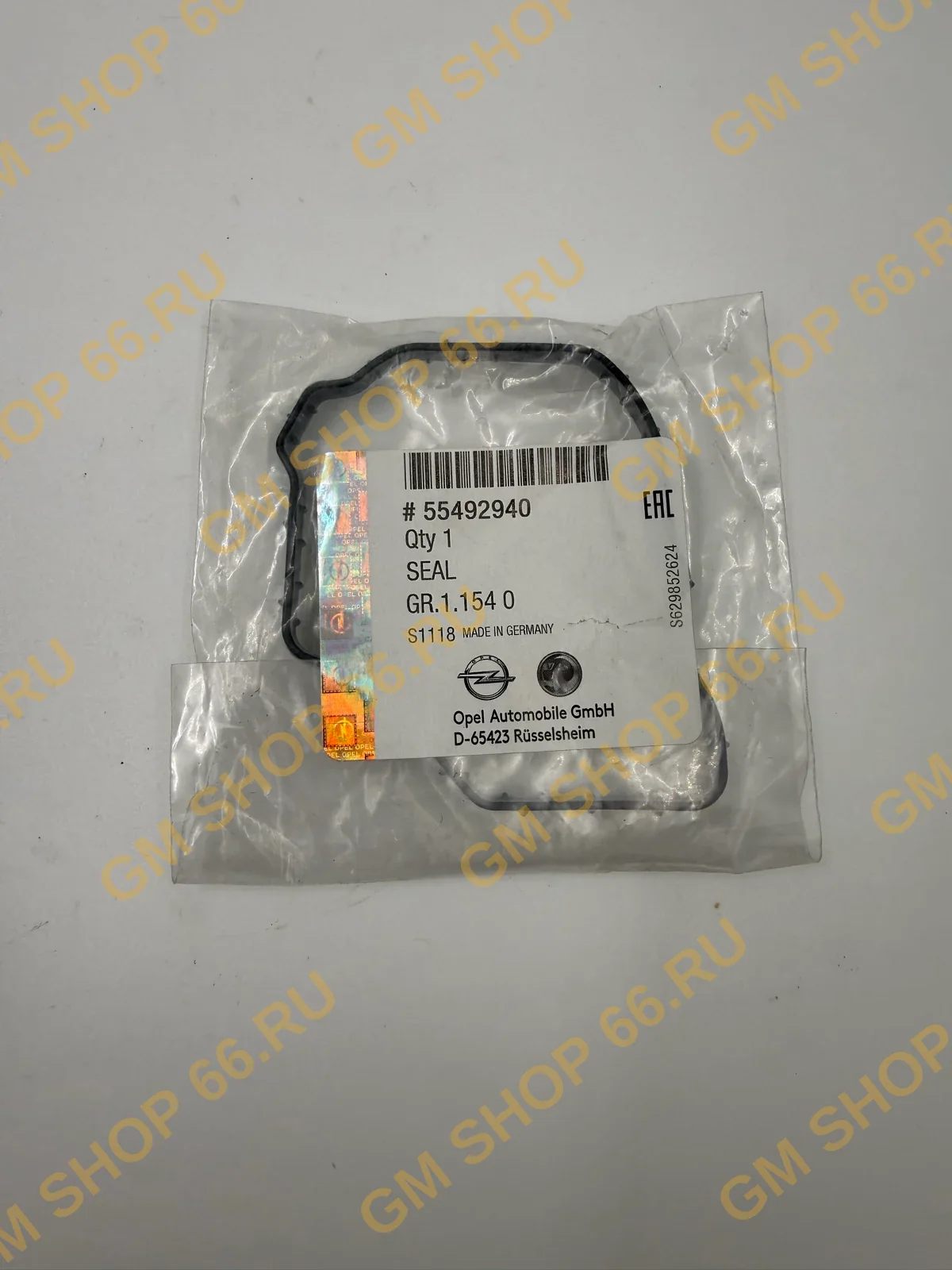 Прокладка термостата GM 55492940, Термостаты и комплектующие, General Motors для Opel Astra J/Insignia/Zafira C — фото 1 из 2