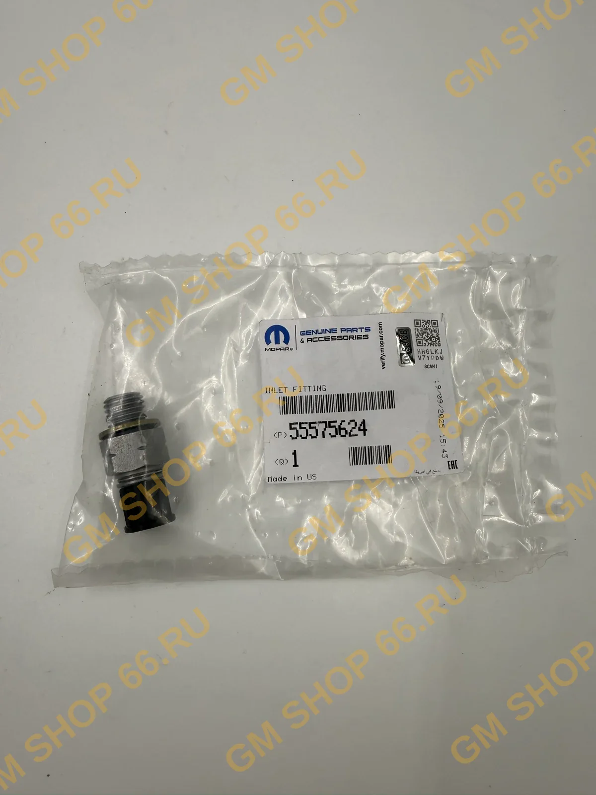 Штуцер трубки охлаждения турбокомпрессора GM 55575624, General Motors для Opel Astra J
