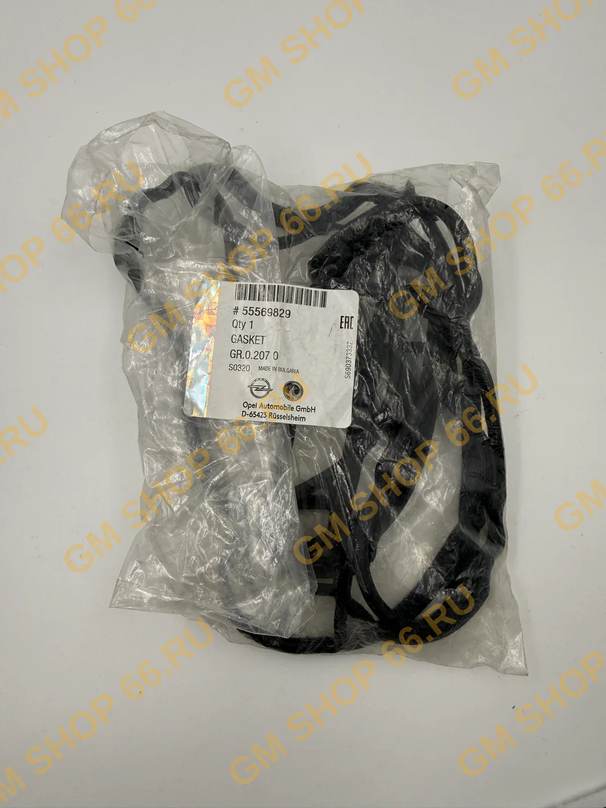 Прокладка клапанной крышки GM 55569829, General Motors для Opel Astra J