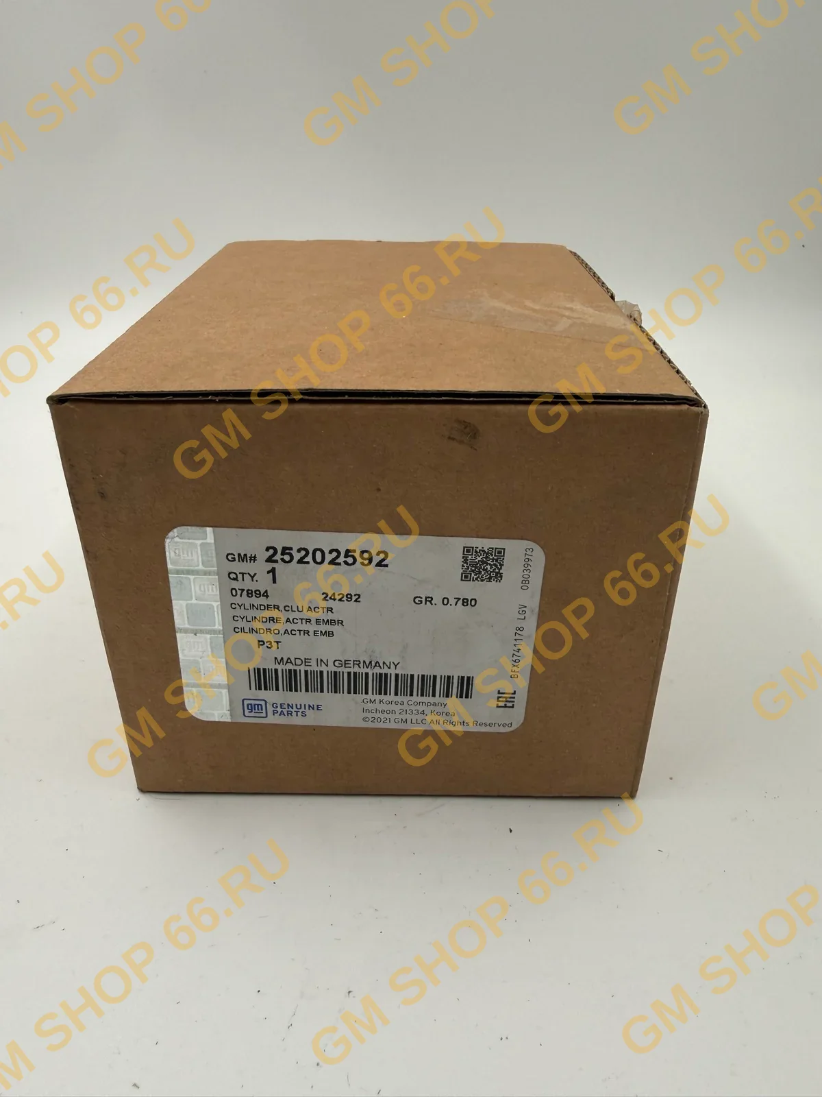 Подшипник выжимной гидравлический GM 25202592, General Motors для Opel Mokka; Chevrolet Spark M300/Tracker — фото 1 из 3