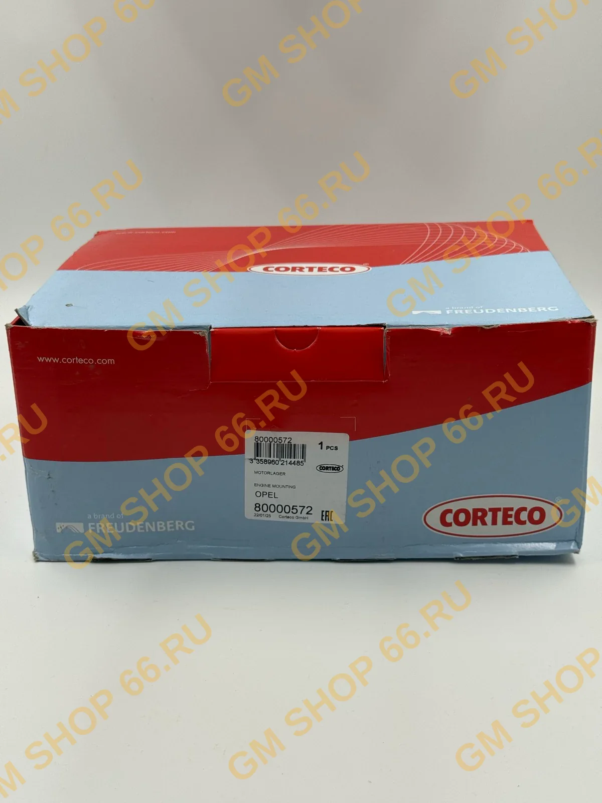 Опора двигателя передняя Corteco 80000572 для Opel Astra H — фото 1 из 3