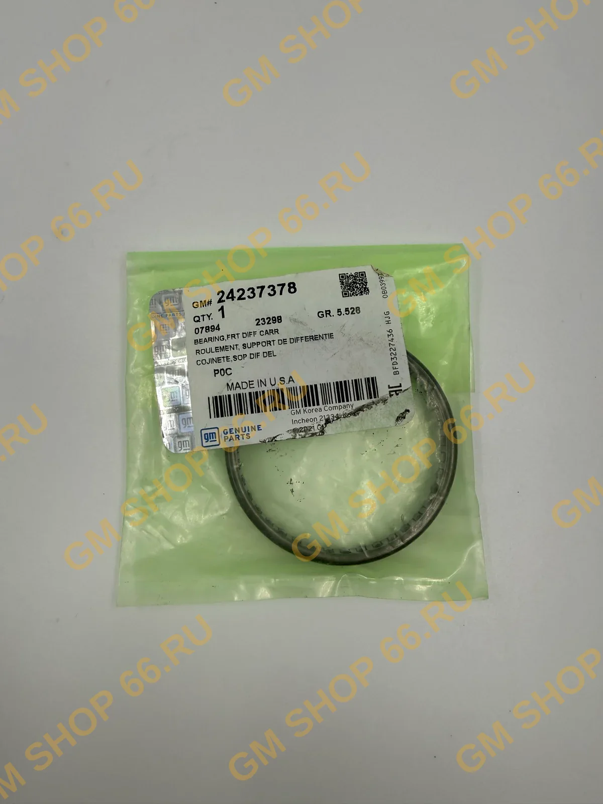 Подшипник дифференциала GM 24237378, General Motors для Opel Antara/Chevrolet Captiva