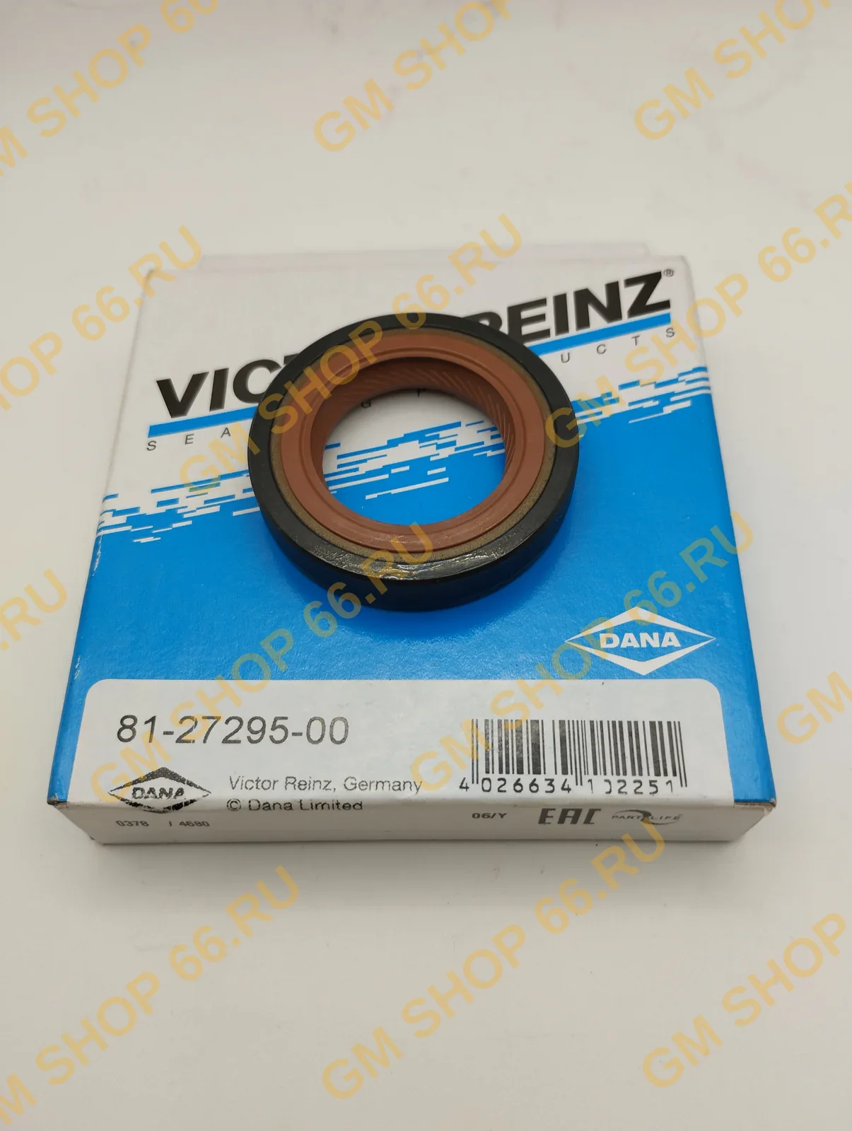 Сальник коленвала передний Victor Reinz 812729500, Уплотнения коленчатого вала для Opel Astra G/Vectra B — фото 1 из 2