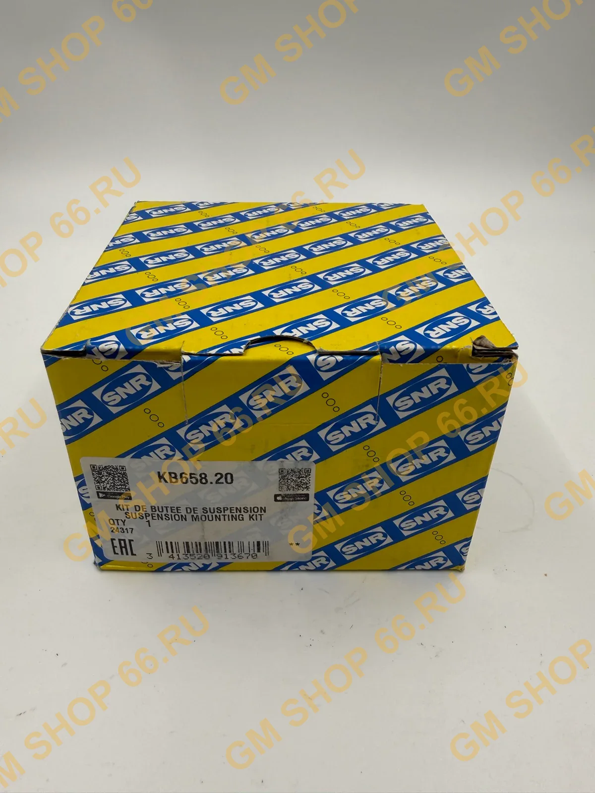 Опора стойки передняя с подшипником NTN/SNR KB65820 для Opel Corsa D — фото 1 из 3